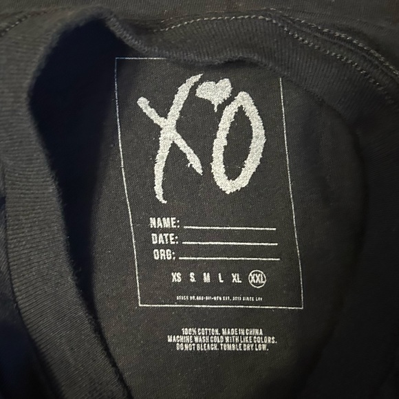 The Weeknd Dawn FM Life Is Chaos T-shirt Size XXL - Picture 5 of 5